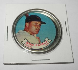 1964 Topps Baseball Coin 54 Ron Fairly Los Angeles Dodgers Near V1