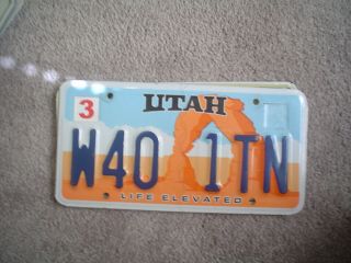 Utah Life Elevated License Plate Buy All States Here Fast