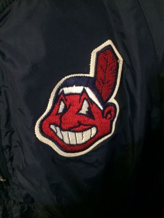 Cleveland Indians Vtg pull over 1/4 zip starter jacket Size XL MLB Size XL 3