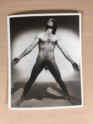 Male Physique,  1960’s Western Photography Guild Nude Print 4x5
