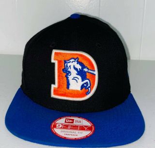 Denver Broncos Era 9fifty Throwback Logo Snapback Hat Old School/vintage D