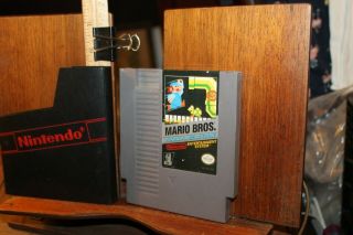 Vintage Nintendo Entertainment System Nes Cartridge Mario Bros Classic