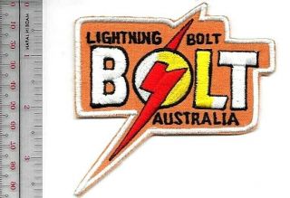 Vintage Surfing Australia Lightning Bolt Surfboards Toorak,  Victoria,  Au Patch