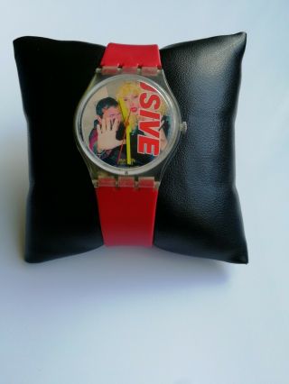 Swatch Authentic Never Seen Before Gk258 Quartz Watch (1996 Vintage Collectable)