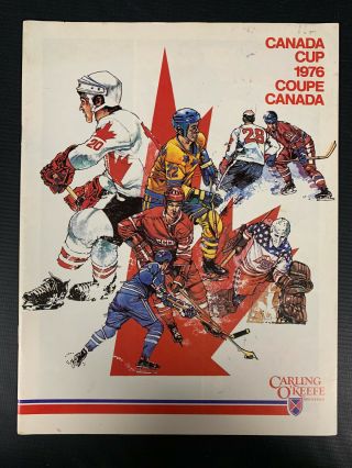 1976 Canada Cup Program