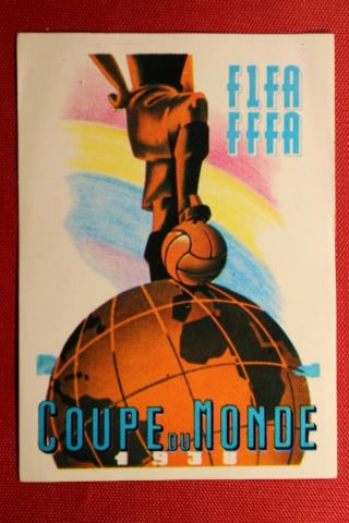 Panini Mexico 86 World Cup Album 1938 6 With Back