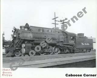 Denver & Rio Grande Western 1209 Class K - 59 Denver Mccarter B&w Photo (l0112)