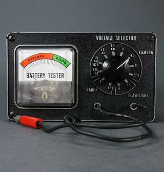 Vintage Electro - Specialties Inc.  Gt3 Battery Tester Made In Usa
