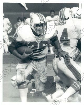 1982 Miami Dolphins Football Player Running Back Steve Howell Press Photo