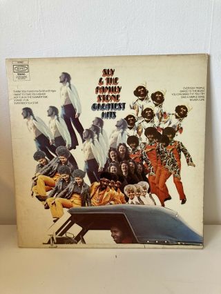 Sly And The Family Stone - Greatest Hits Lp Vinyl Vintage