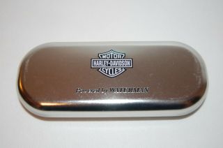 Harley Davidson Motorcycles Power By Waterman Metal Pen Case Only