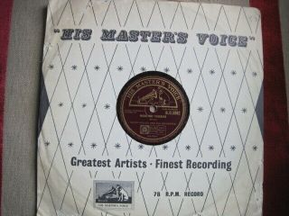 Vintage 78 Rpm 10 " Record Glen Miller Moonlight Serenade With Sleeve