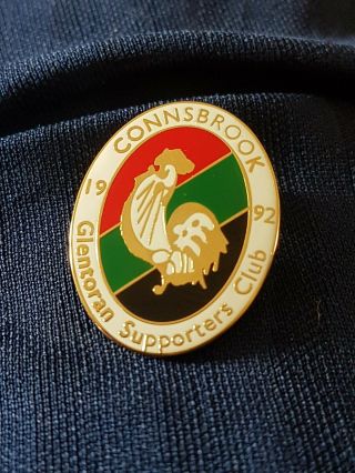 Glentoran Fc Vintage Supporters Club Badge Connsbrook