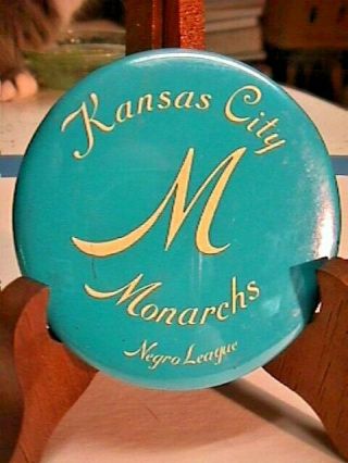 Kansas City Monarchs Negro League Baseball 2 7/8 Inch Pin - Back Button