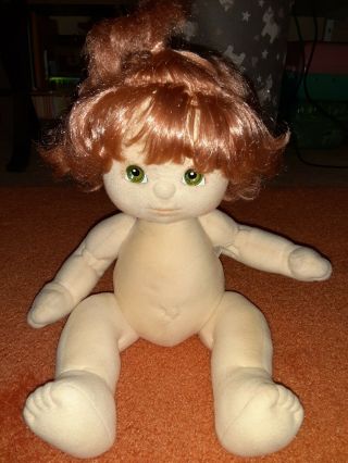 Vintage My Child Doll Red Hair Green Eyes