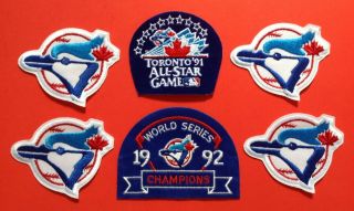 (6) Blue Jays Patches: 1991 All - Star Game,  