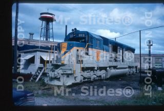 Slide D&h Delaware & Hudson Sd45 803 N.  Maine Jct Me 1968