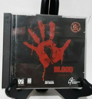 Blood Spill Some Dos Pc Cd Rom Gt Interactive Software 04 12263 Vtg 1997 2 Discs