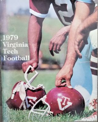Virginia Tech Ncaa Football Yearbook Media Guide - 1979 - Stats - Photos - Info