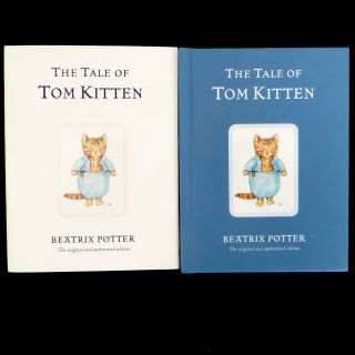 Beatrix Potter The Tale Of Tom Kitten Book With Dust Jacket Vintage
