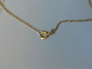 Vintage 9ct Gold Chain Hallmarked.  15.  4 Inches (38.  5 Cm) Long