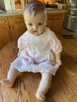Antique Composition Baby Doll 1930 - 40 