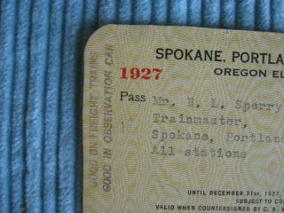 1927 Spokane,  Portland & Seattle Ry.  Co.  Oregon Electric Ry.  Co.  Trainmaster 2