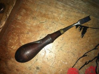 Antique H.  F.  Osborne & Co French Edger Leather Tool 4 2