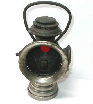 Antique Neverout Kerosene Oil Lantern Carriage Buggy Car Lamp