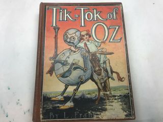 Tik - Tok Of Oz Frank L.  Baum Vintage Antique Book 1935 - 1951