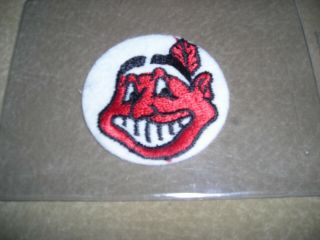 Mlb,  Cleveland Indians,  Vintage Team Uniform Patch,  Early 1970 
