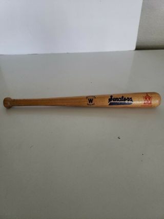 Vintage Washington Senators Mini Baseball Bat