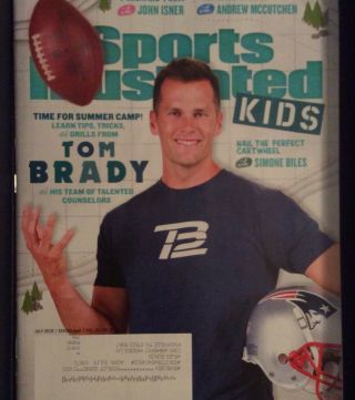 Aports Illustrated For Kids - July 2019 - Tom Brady - Mahomes/hovland/yellich