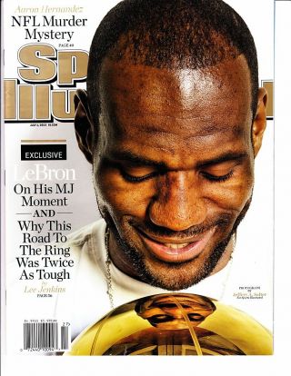 July 1,  2013 Lebron James Miami Heat Nba Champs Sports Illustrated No Label A