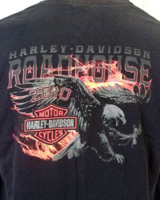 Euc 2010 Harley Davidson Motorcycles Biker T - Shirt Milwaukee Wi Summerfest L
