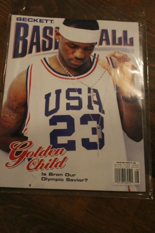 Beckett Basketball Lebron James - 2004 - Golden Child - Usa Olympics