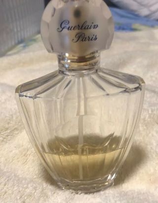 Vintage Shalimar Guerlain Paris Eau De Toilette Perfume Spray 2.  5 Oz