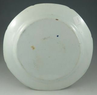 Antique Pottery Pearlware Blue Transfer Minton Greek Kirk Masonic Plate 1810 3