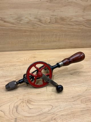 Antique Vintage Goodell Pratt Eggbeater Hand Crank Drill Patent Aug 13 1895