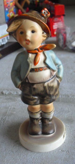 Vintage Hummel Figurine 95 Brother Tmk 5 Boy With Hands In Pockets 5 3/4 "