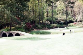 Wb4 - 17 2001 Augusta Golf Club Masters Tournament Holes 12 &13 (4) 35mm Negatives