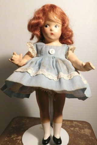 Vintage Madame Alexander " Tiny Betty " Composition Doll 7 " Tall