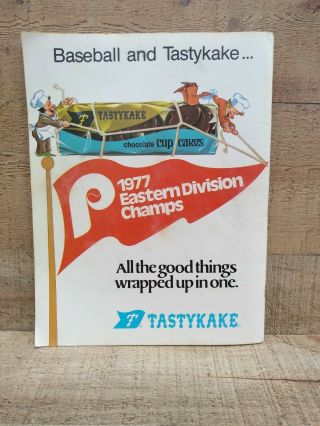 1978 Baseball Yearbook Philadelphia Phillies Mike Schmidt Carlton Maddox McGraw 2