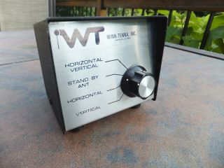 Vintage Wt Winn - Tenna Inc - Antenna Switch For Ham,  Cb,  Amatuer,  Citizen Band