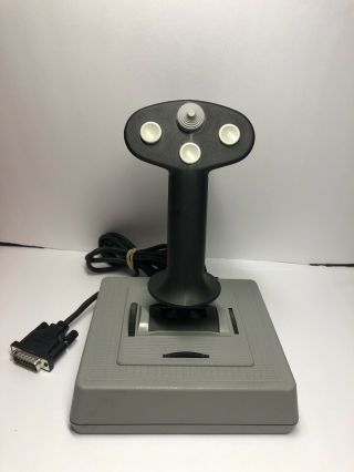 Vintage Ch Products Flightstick Pro Joy Stick Controller 15 Pin Connector
