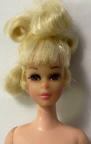 Vintage Barbie Francie With Growin 