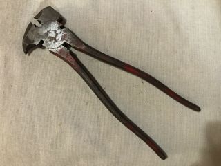 Vintage West Germany 10 - 1/4  Long Fence Pliers