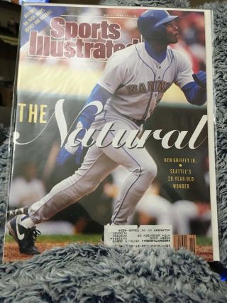 May 7 1990 Ken Griffey Jr.  Seattle Mariners Sports Illustrated Thomas Hearns