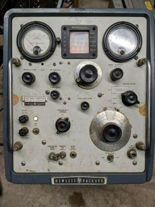 Vintage H.  P.  Model 608e - Vhf Signal Generator