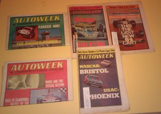 Competition Press And Autoweek - March 2,  9,  16,  23,  30,  1974